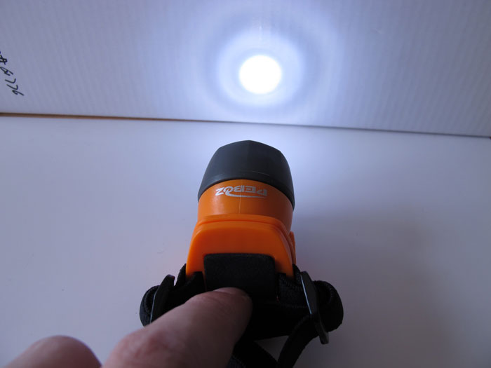 Emergency waterproof mini LED headlights - orange-PL-5105-Figure 9 shows