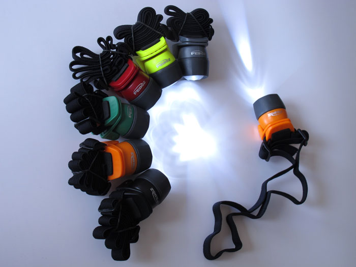 Very convenient mini led head light- green -PL5105-Figure 6 shows