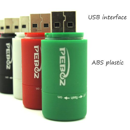 Fashion and convenient USB charging type mini flashlight Show the figure 1